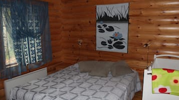 Villa, Sauna, Lakeside | 2 bedrooms, desk, iron/ironing board, free cots/infant beds