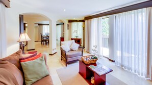 Apartamento romántico, 1 habitación, no fumadores | Zona de estar