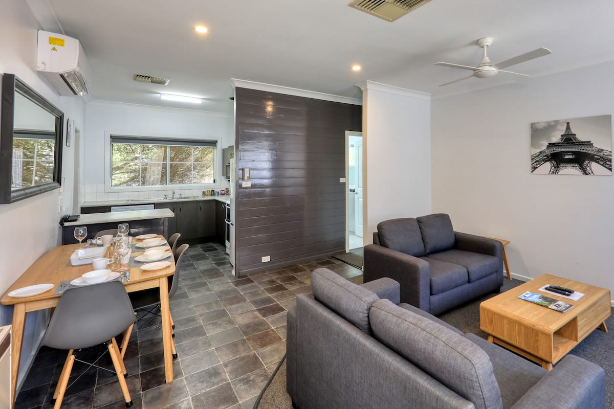 Family Apartment | Living area | 47-inch Smart TV with cable channels, TV