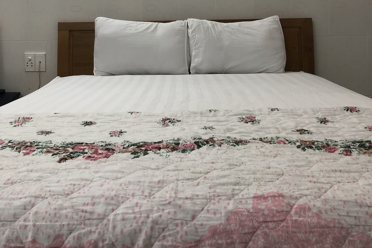 Escritorio, wifi gratis y ropa de cama