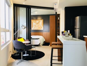Elite Studio Suite, 1 Bedroom | Individually decorated, individually furnished, blackout curtains - Studio Avanhandava (São Paulo)