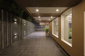 Entrada de la propiedad