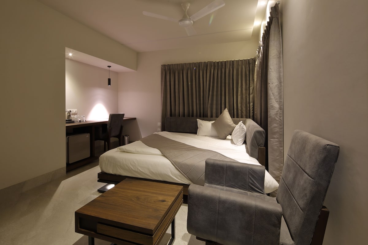 1 habitación y ropa de cama de alta calidad 