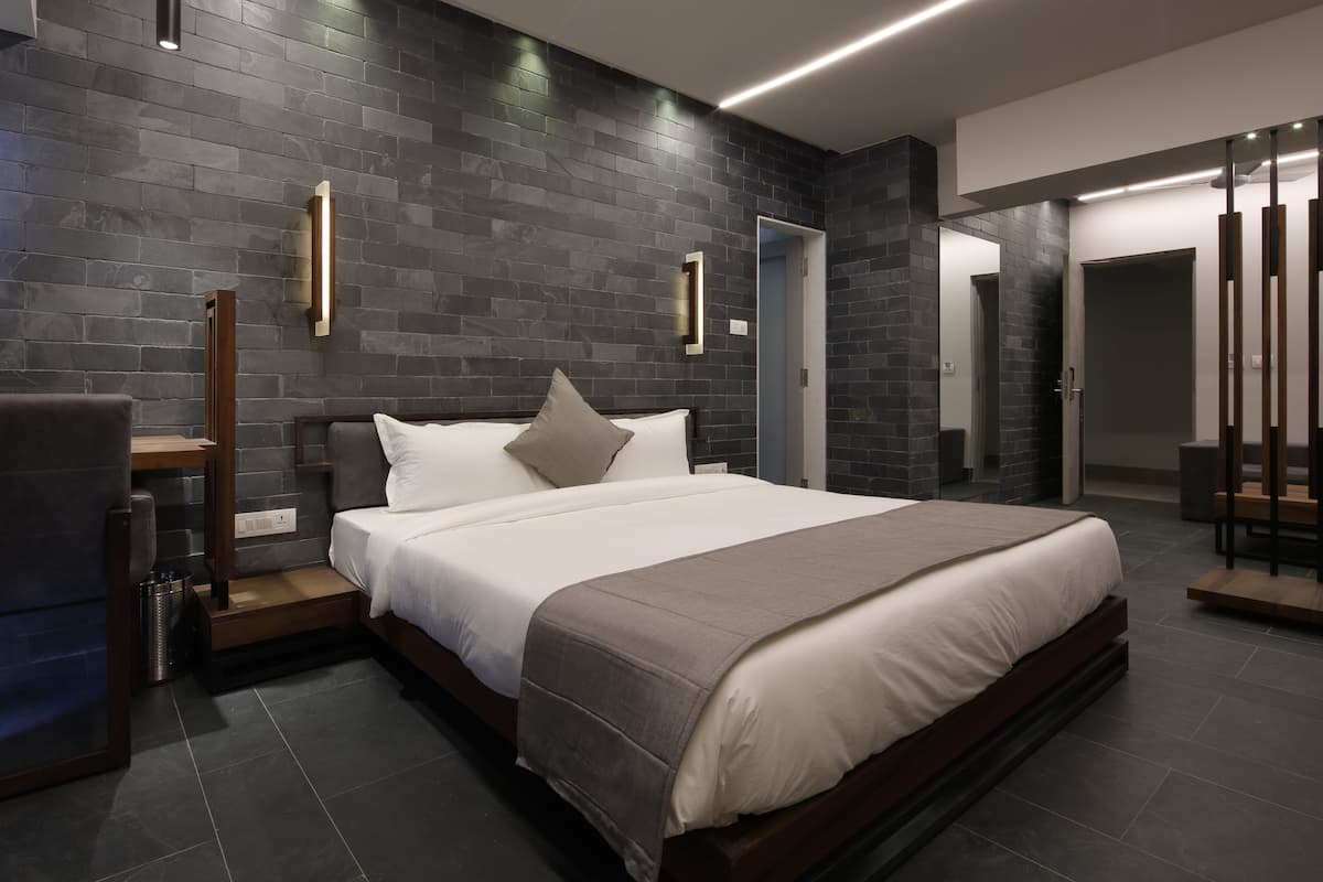 1 habitación y ropa de cama de alta calidad 