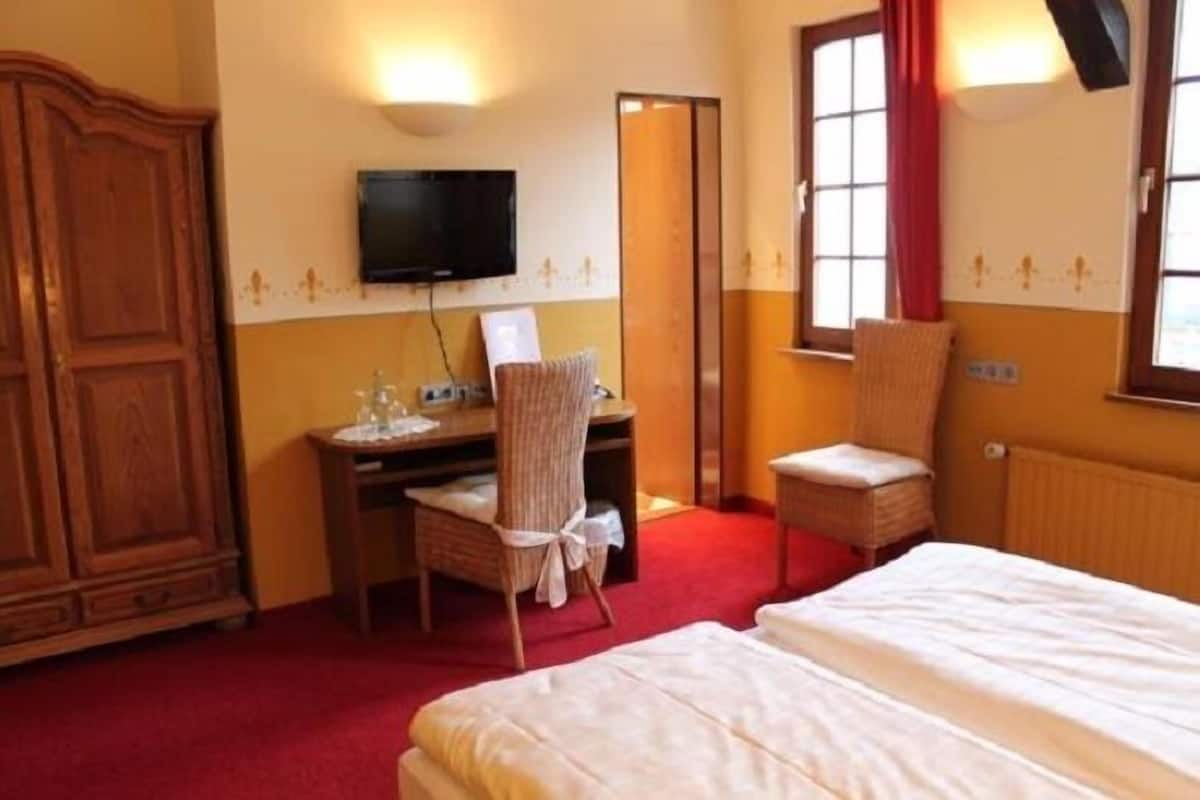 Comfort-dobbeltværelse | Egyptiske bomuldslagner, premium-sengetøj, Select Comfort-senge