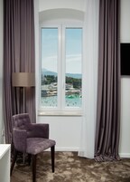 Luxury Double Room, 1 King Bed, Private Bathroom, Beach View 1 | View from room