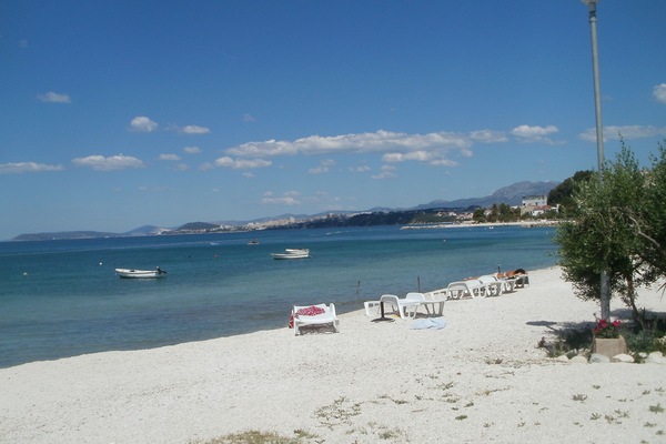 On the beach