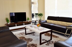 Sala de estar en el lobby