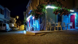 Front of property – evening/night