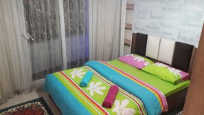 Basic-Apartment, 1 Schlafzimmer | 1 Schlafzimmer, Bügeleisen/Bügelbrett, kostenloses WLAN