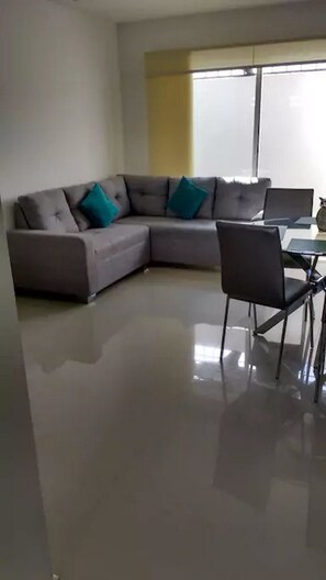 Family Condo, 2 Bedrooms | Living area | Flat-screen TV - Condo Pacifico S (Mazatlán)