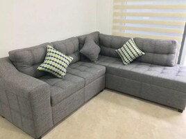 Casa geminada família, 2 quartos | Área de estar | TV de tela plana