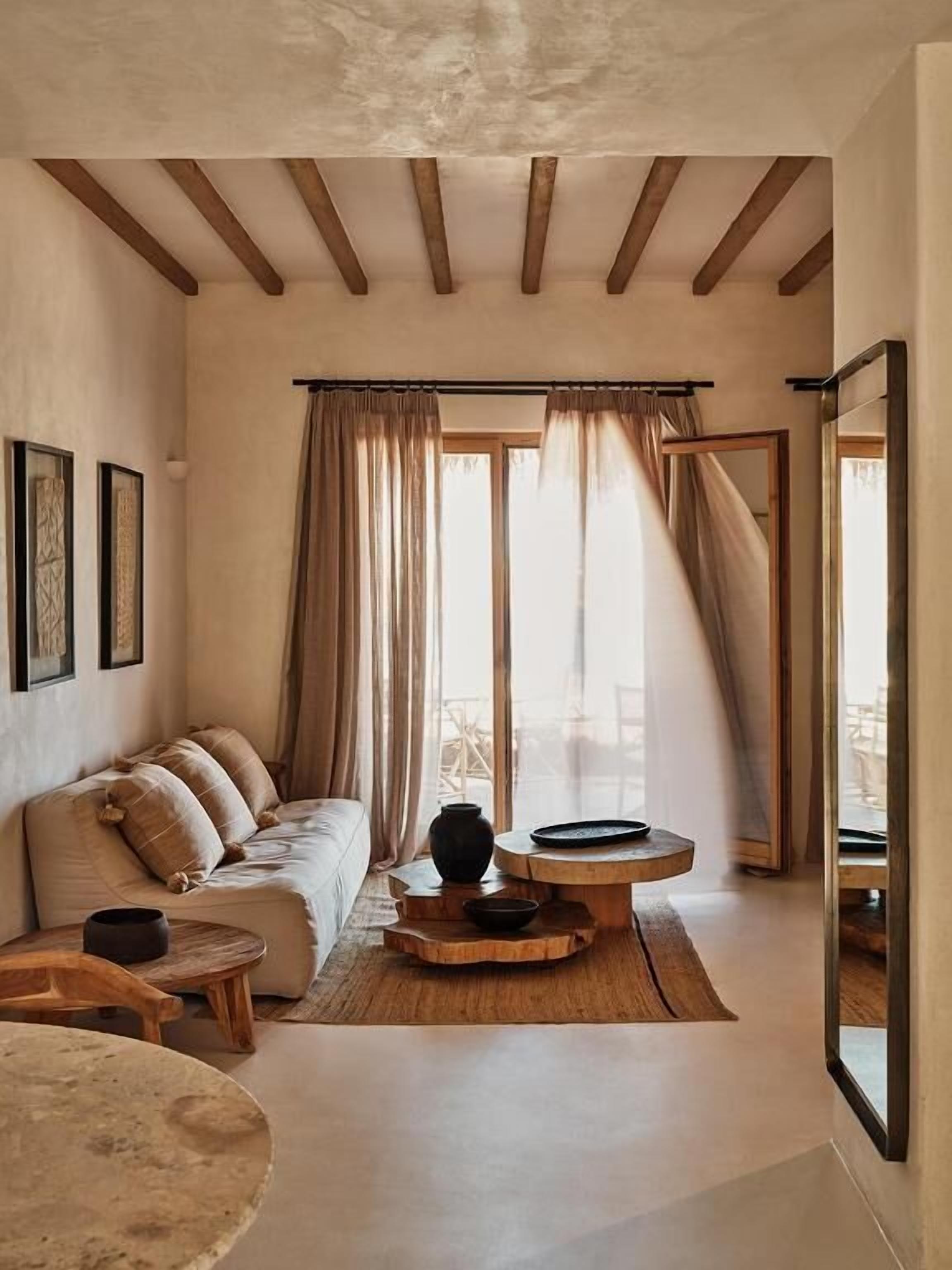 Superior suite, uitzicht op zee (Plunge Pool) | Woonruimte | Een televisie