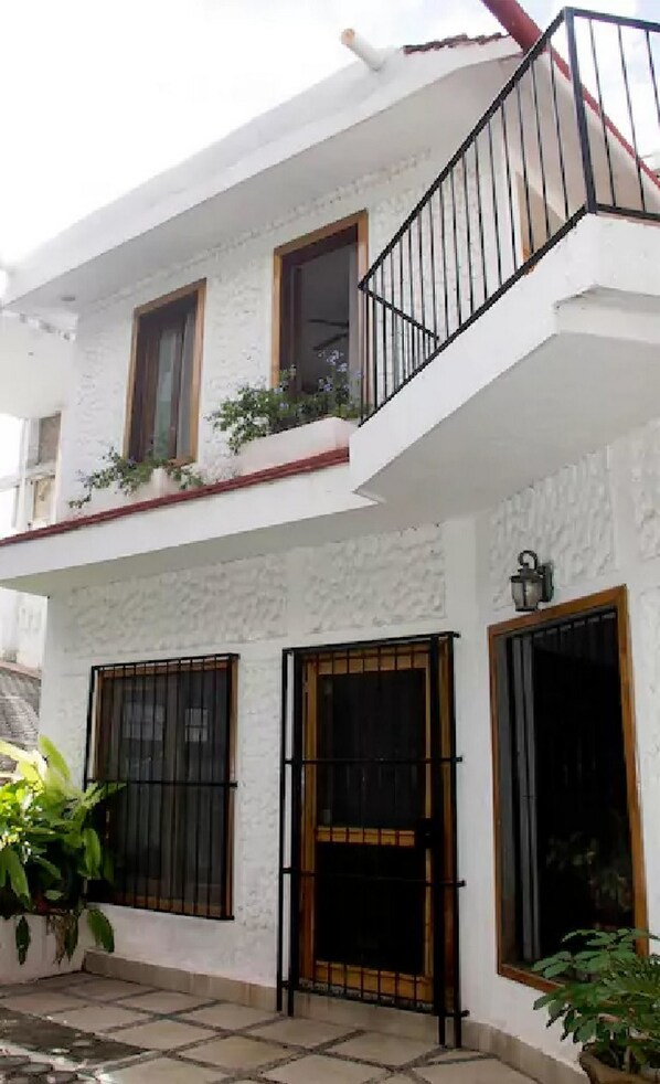 Voorkant van accommodatie