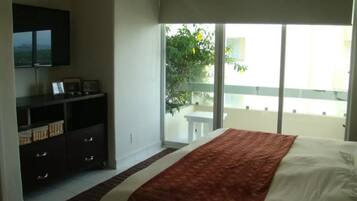 Kondominium Comfort, 1 Tempat Tidur King | 1 kamar tidur, Wi-Fi gratis, dan seprai linen