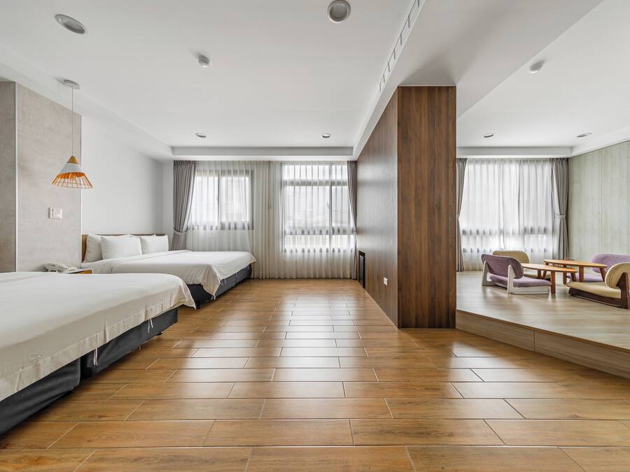 Japanese-style Quadruple Room | Blackout drapes, free WiFi, bed sheets