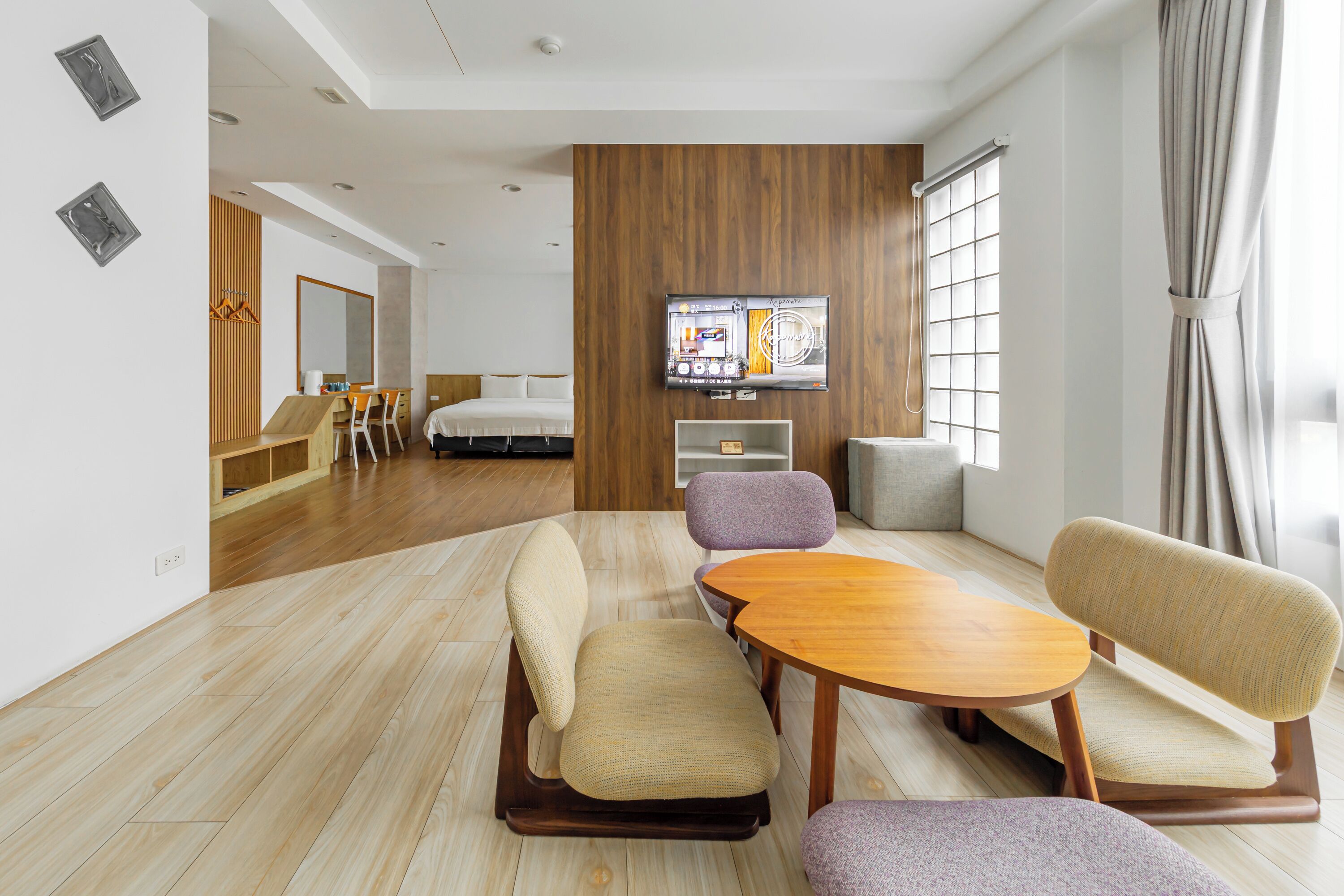 日式四人房 | 遮光窗簾/窗簾、免費 Wi-Fi、床單