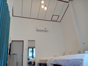 Family Quadruple Room, Patio, Mountainside | Desk, blackout drapes, free WiFi, bed sheets - Sanfhan Resort (Khao Chaison)
