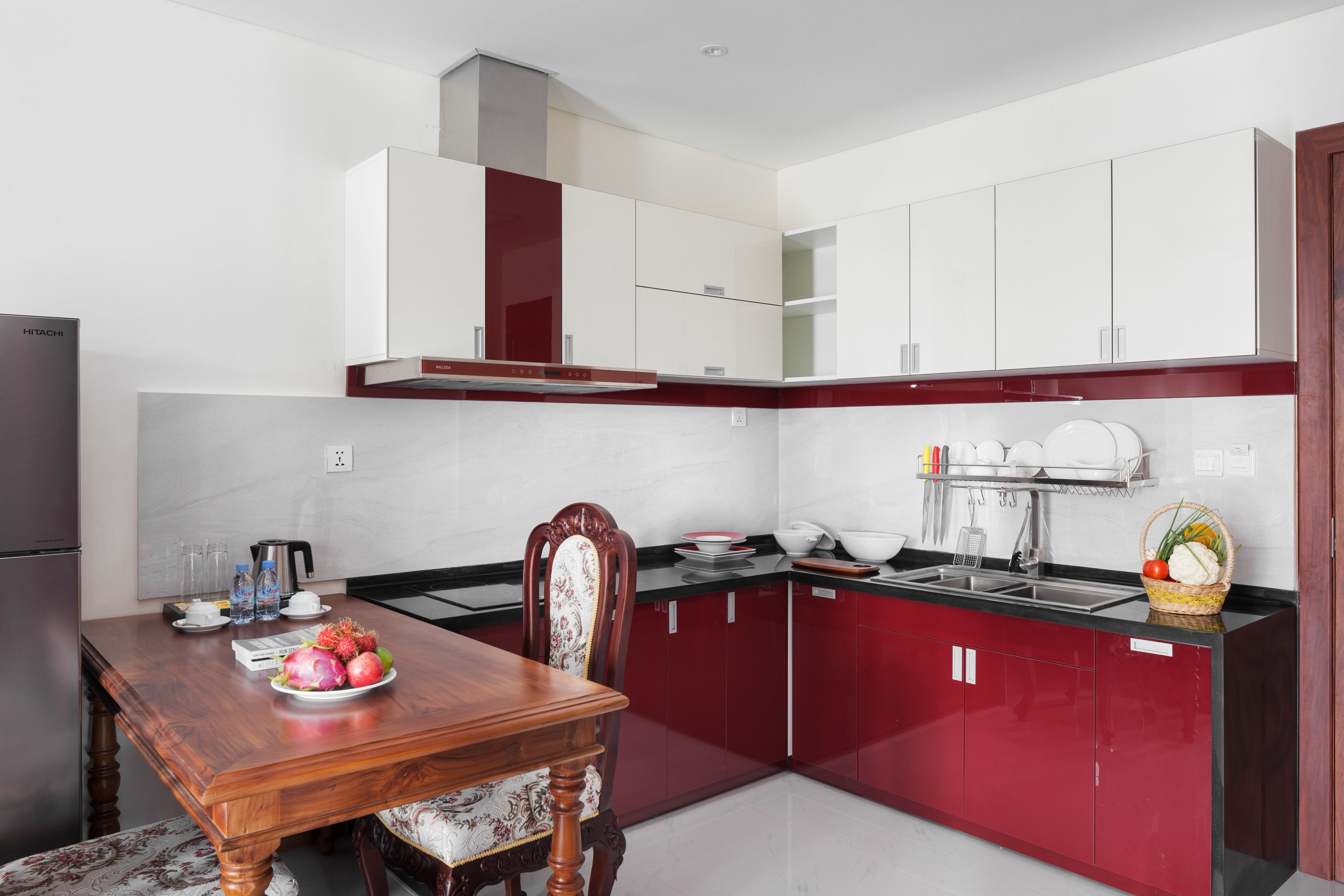 junior suite, 1 bedroom, city view | private kitchen
