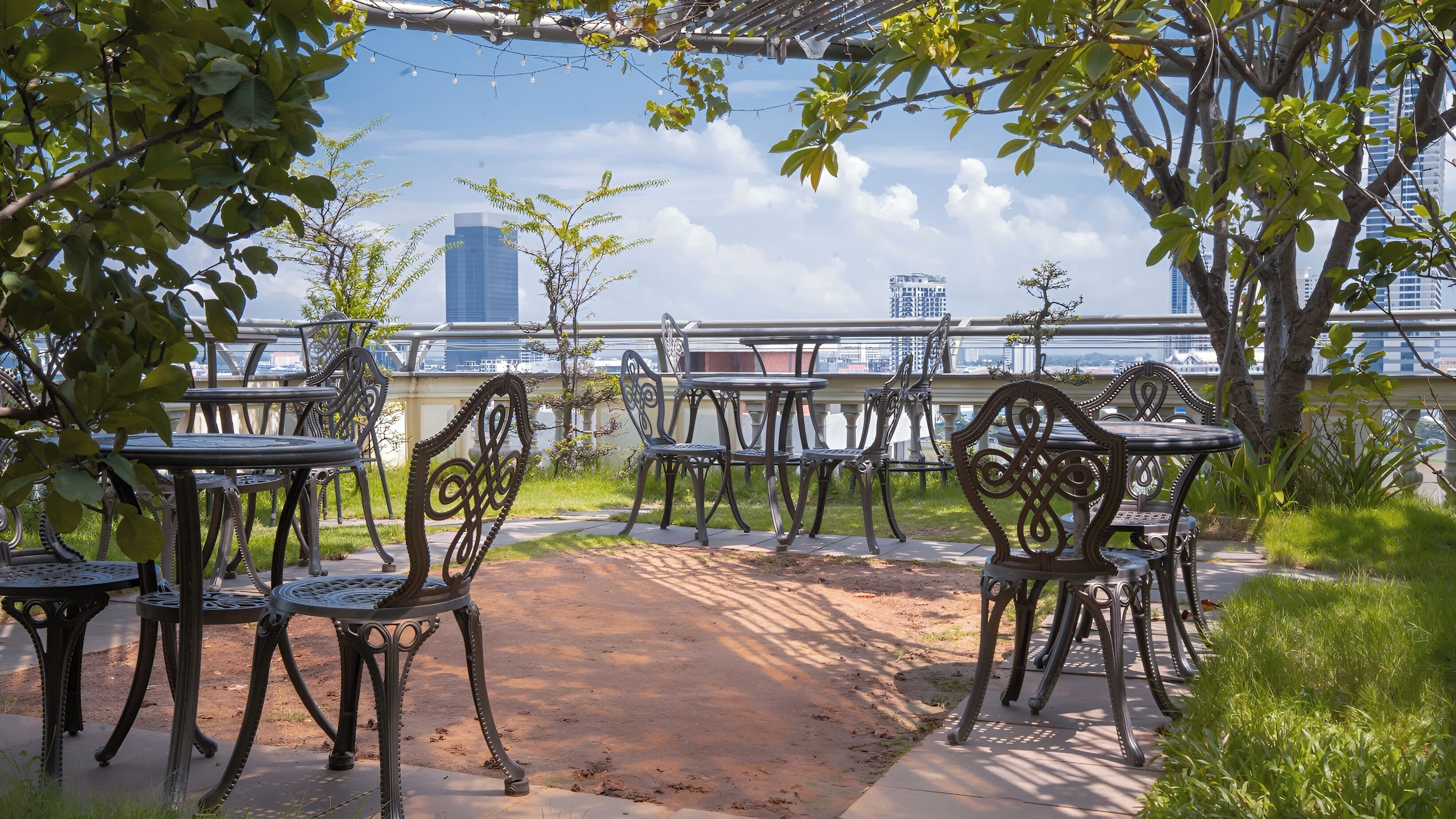 Opções para refeição ao ar livre