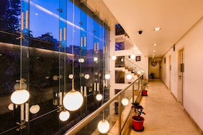 Interior entrance