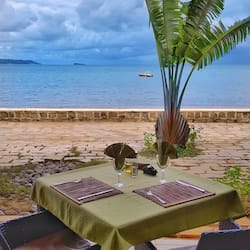 Couples dining