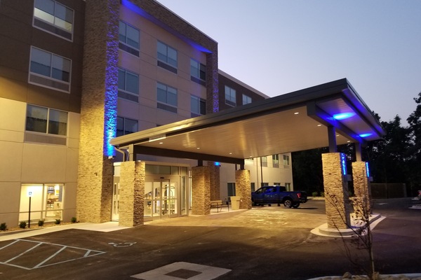 Front of property - evening/night