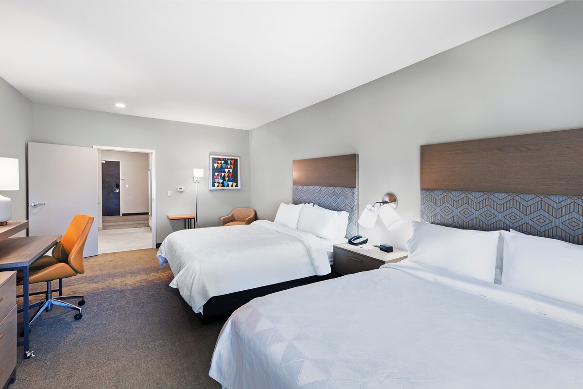 In-room safe, desk, blackout curtains, iron/ironing board
