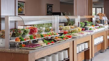 Gratis frukostbuffé varje dag