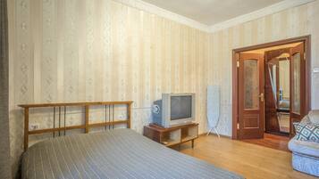 Superior-Apartment | Wohnzimmer | Flachbildfernseher