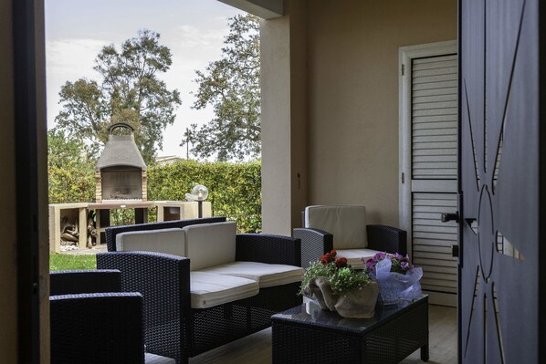 Lägenhet Comfort - 2 sovrum | Vardagsrum | Platt-tv