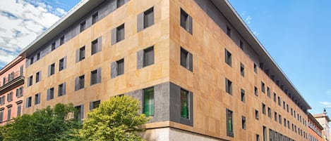 Façade de l’hébergement