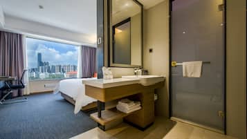 Superior Double Room | Desk, blackout drapes, iron/ironing board, free WiFi