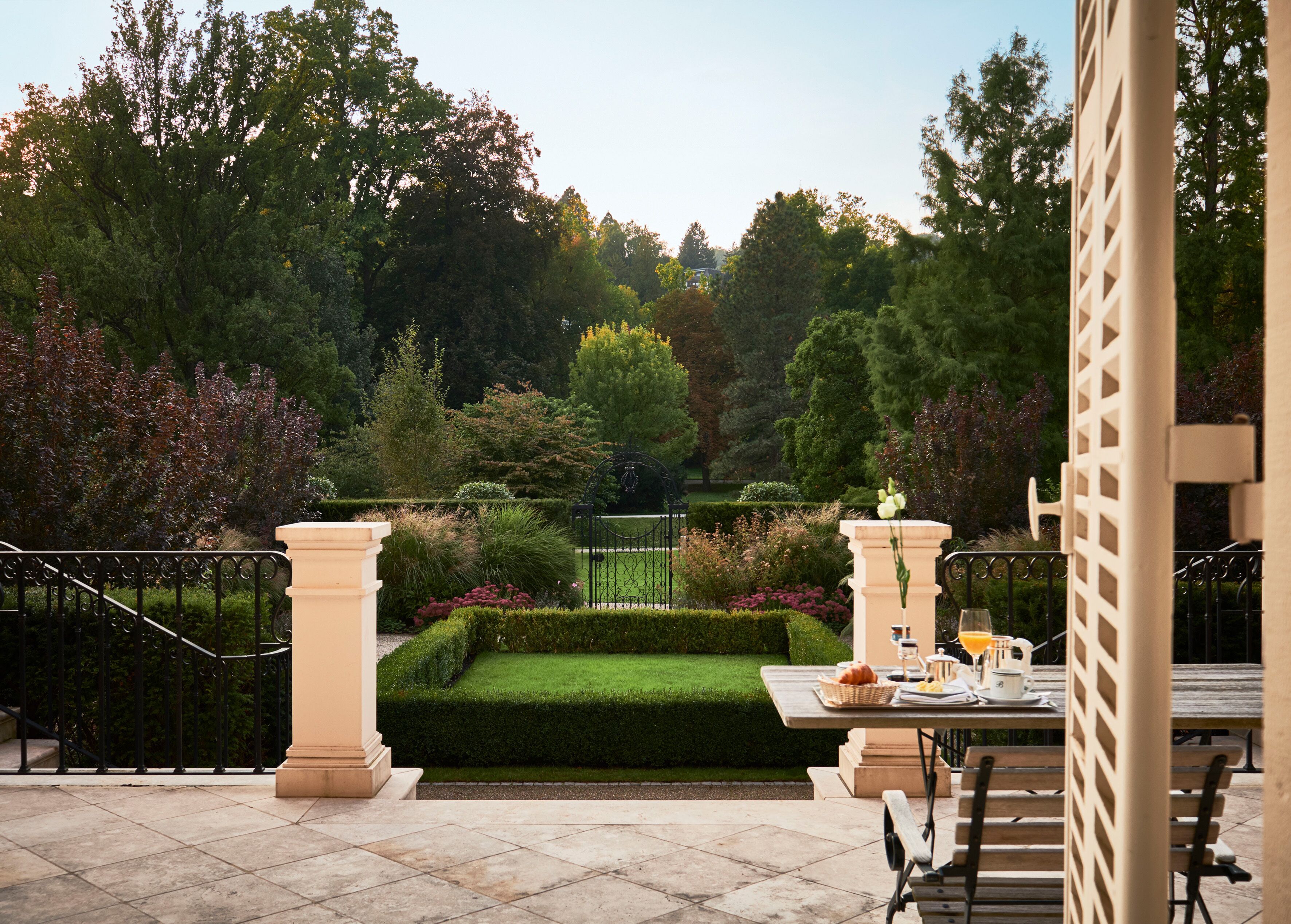 Royal suite | Uitzicht op de tuin