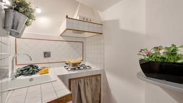 Comfort House, 3 Bedrooms | Private kitchenette | Fridge, stovetop, coffee/tea maker, cookware/dishes/utensils
