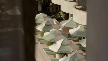 Uitzicht vanuit de kamer