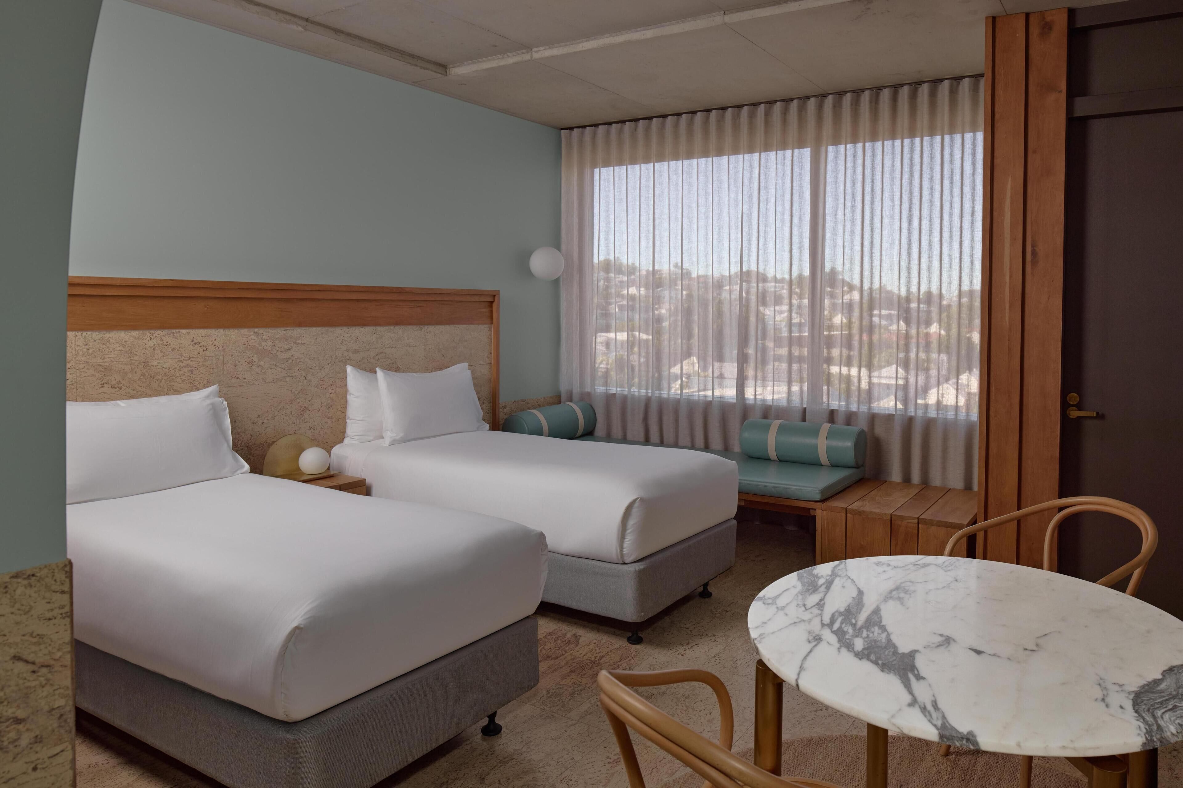 Room, 1 King Bed or 2 Twin, Urban Room | Premium bedding, pillowtop beds, in-room safe, blackout drapes