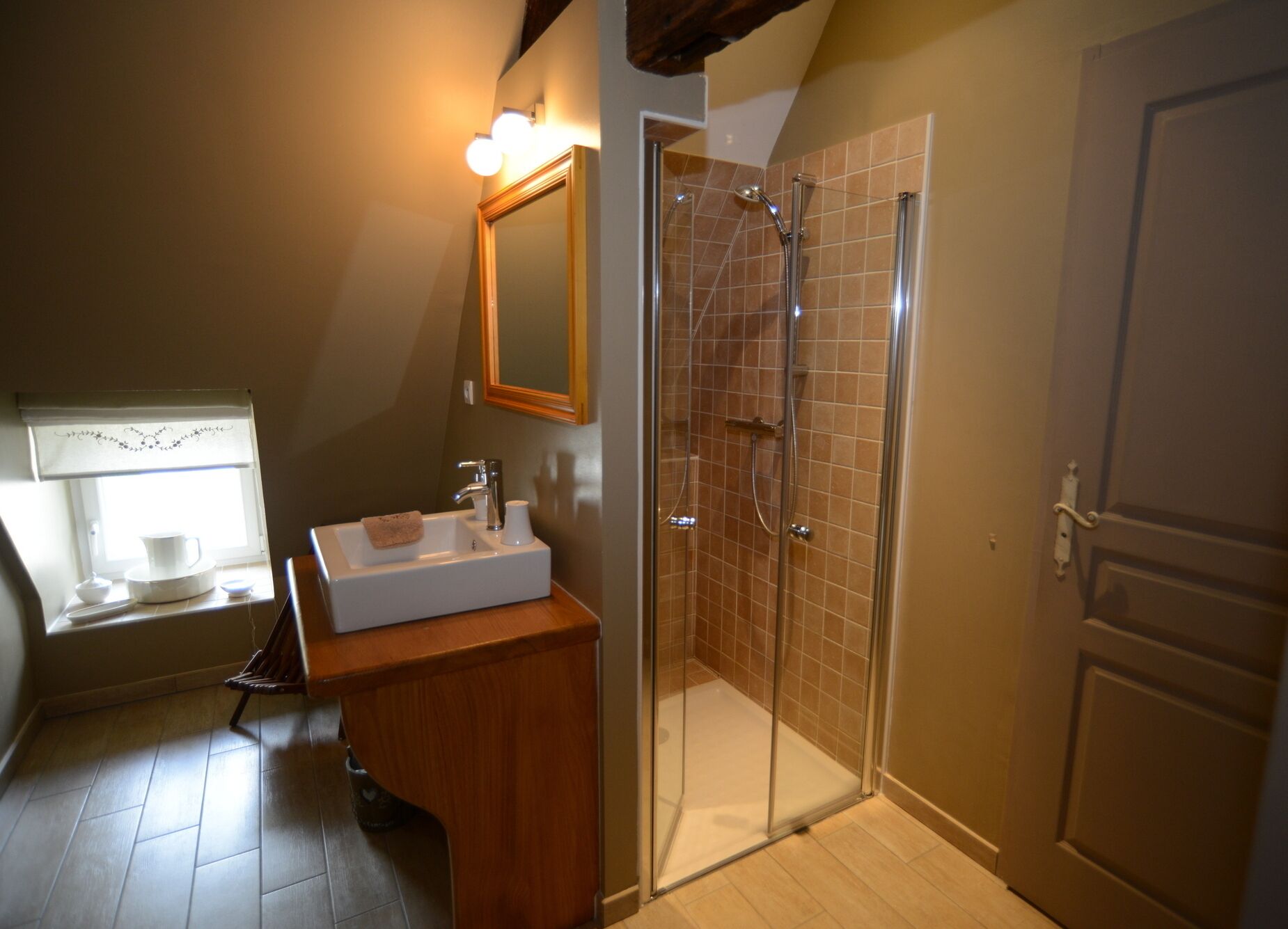 Comfort Double Room, Private Bathroom, Garden View (Parenthèse champêtre) | Bathroom