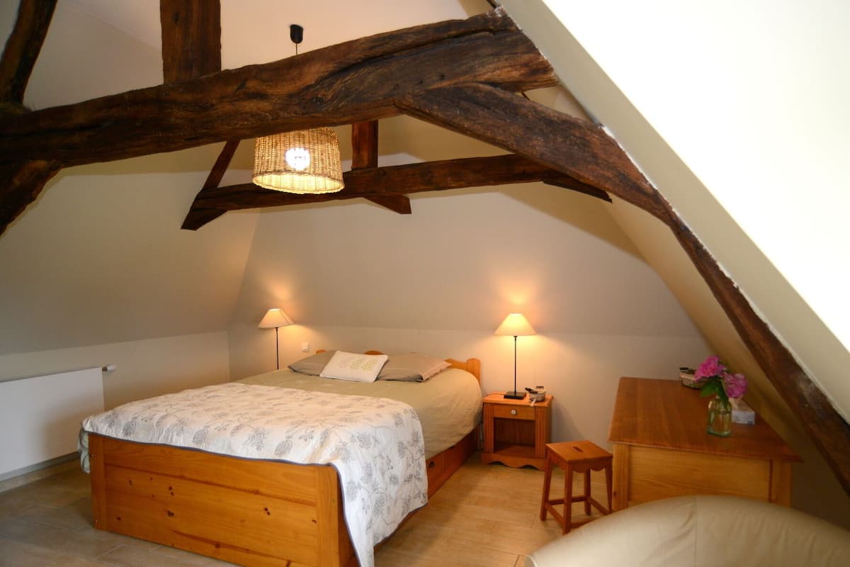 Comfort Double Room, Private Bathroom, Garden View (Parenthèse champêtre)