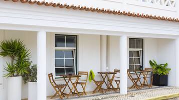 Majoituspaikan sisäänkäynti