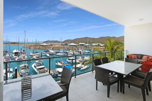 Superior Apartment, 3 Bedrooms, Pool Access, Marina View | Balcony