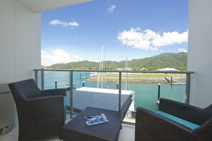 Balcony - Blue on Blue Studio Room 1242 (Nelly Bay)