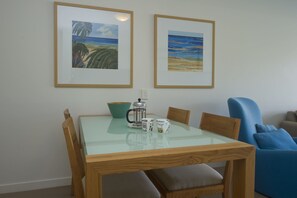 In-room dining - Blue on Blue Superior Studio Room 1241 (Nelly Bay)