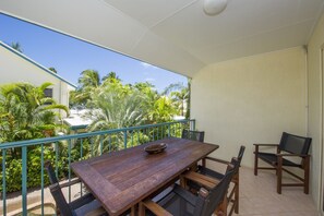 Family Apartment, 2 Bedrooms, Pool Access, Pool View | Balcony