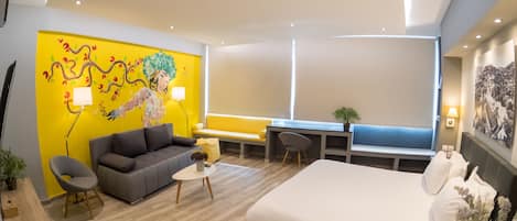 Monolocale familiare, vista parco | 1 camera, biancheria in cotone egiziano