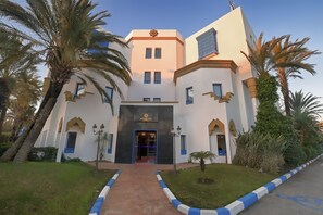 Fassade der Unterkunft