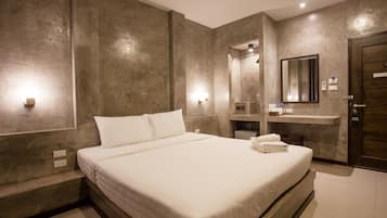 Standard Double Room | Blackout curtains, soundproofing, free WiFi, bed sheets