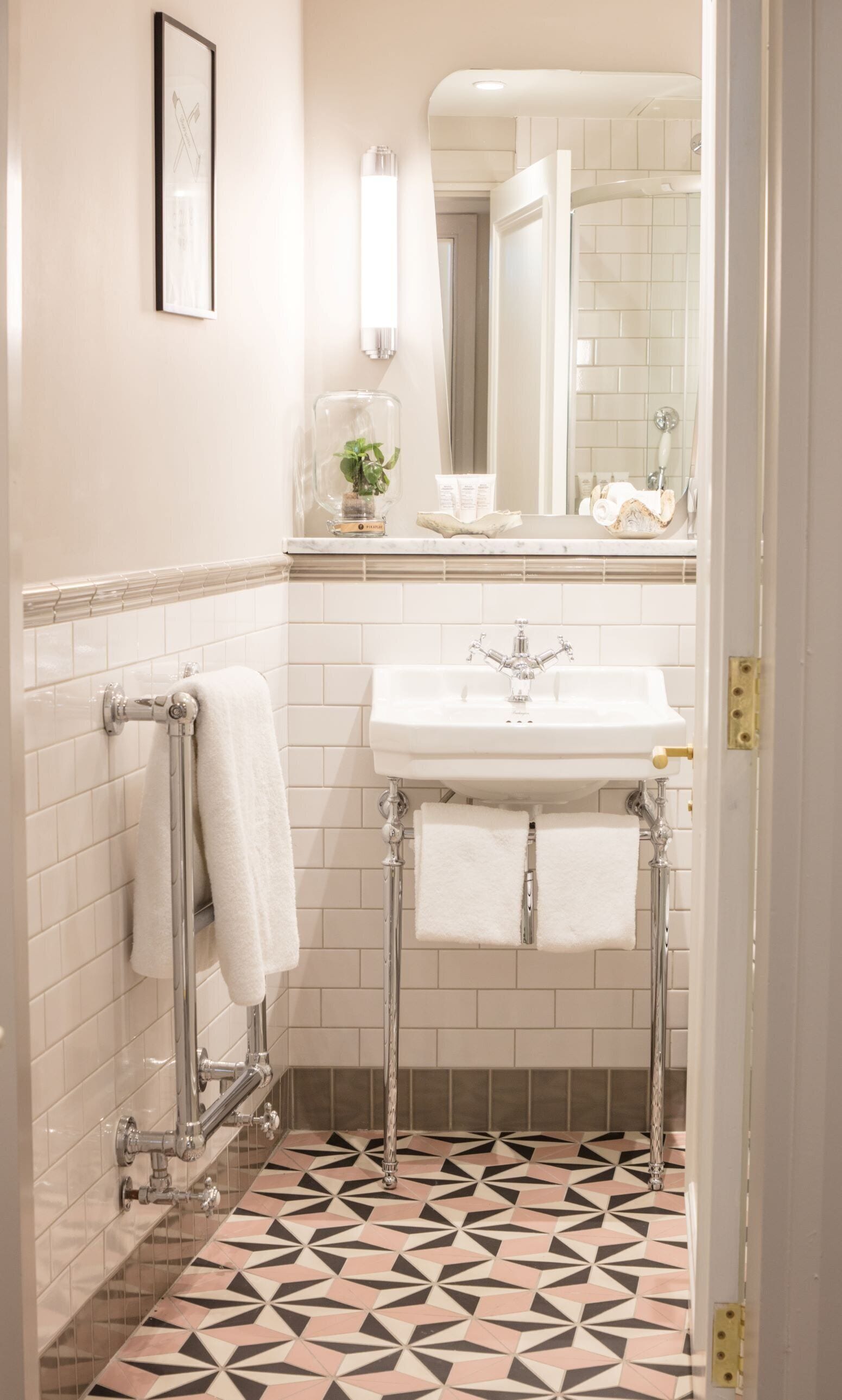 shower, free toiletries, hair dryer, bathrobes