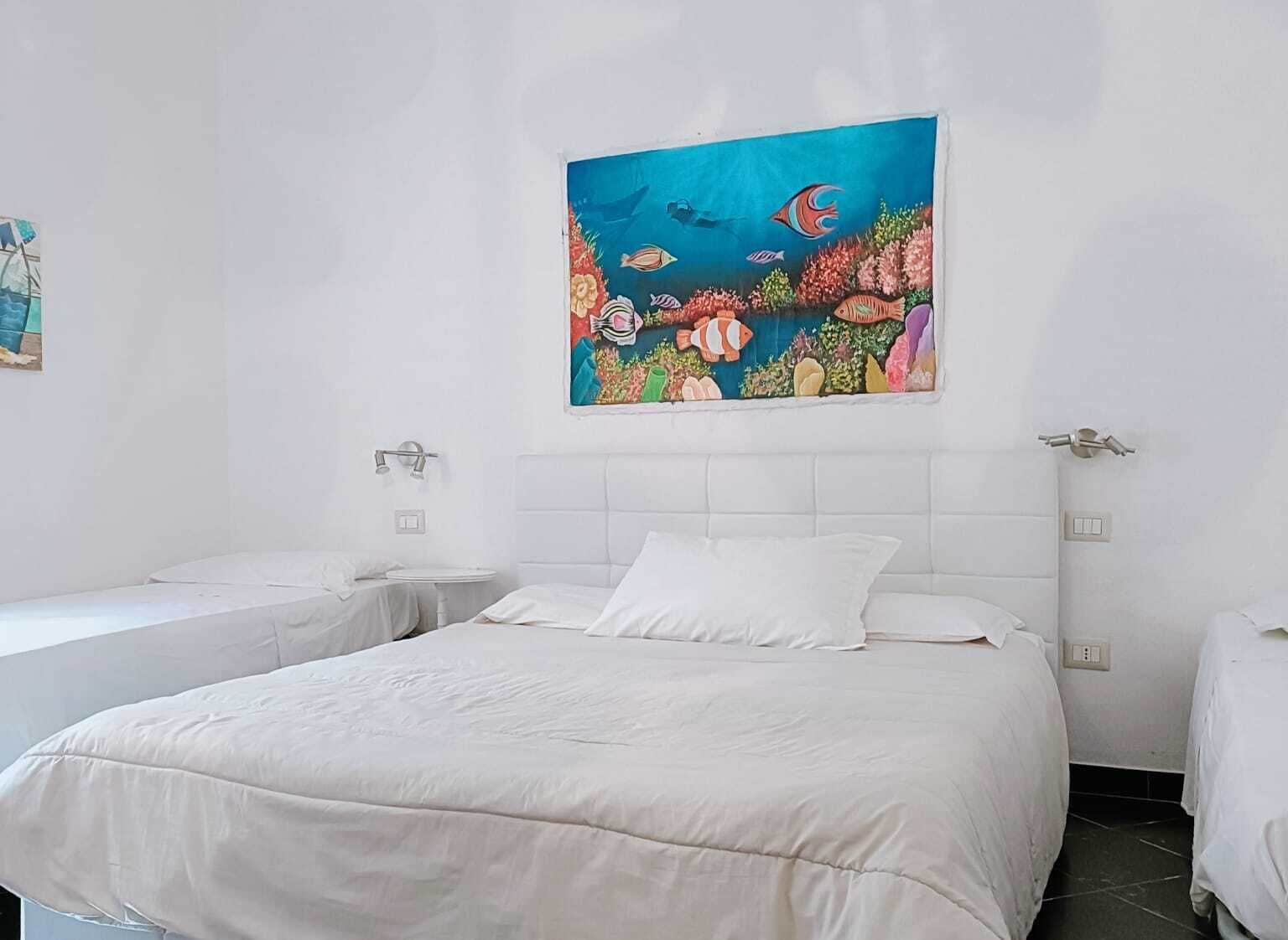 Superior Quadruple Room, Kitchenette | In-room safe, soundproofing, free WiFi, bed sheets