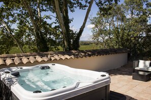 Suite Royal, terrazzo, vista vigneti | Terrazza/patio
